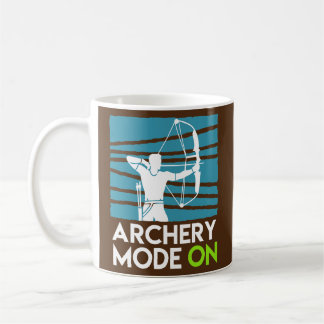 Archery Mode On Compound bow Archer  Coffee Mug