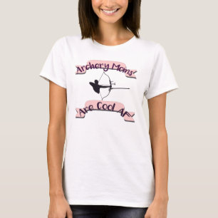 Archery Moms Are cool AF Bella Womens Flowy Scoop T-Shirt