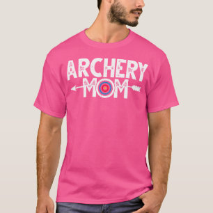 Archery Mum Bow Arrow Shooting Sports Hunter Women T-Shirt