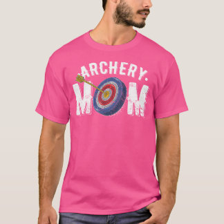 Archery Mum Bow Arrow Shooting Sports Hunter Women T-Shirt