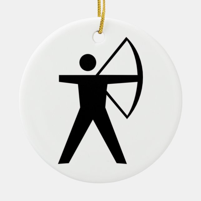 Archery Ornament (Front)