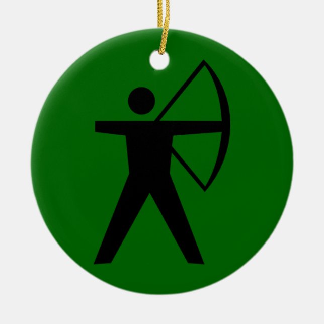 Archery Ornament (Front)