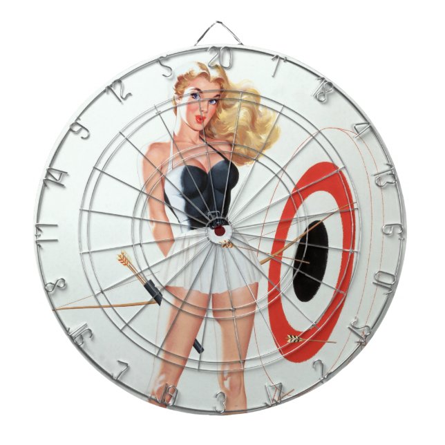 Archery pin up dartboard (Front)