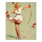 Archery Pin-Up Girl