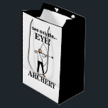 Archery Sport Bow Arrow Archery Medium Gift Bag<br><div class="desc">Archery Sport Bow Arrow Archery Medium Gift Bag original design by Nisha Prabhu. Elevate your archery game with our Archery Sport Bow Arrow Medium Gift Bag! Perfect for enthusiasts and beginners alike, this stylish bag combines functionality with flair. Crafted from durable materials, it provides ample space for your bow, arrows,...</div>
