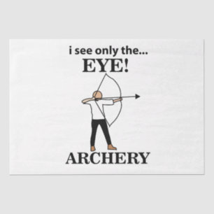 Archery Sport Bow Arrow Archery Tissue Paper
