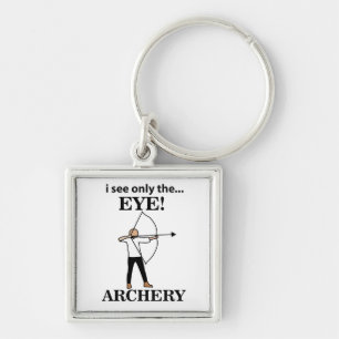 Archery Sports Bow Arrow Archery Key Ring