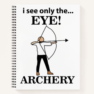 Archery Sports Bow Arrow Archery Notebook