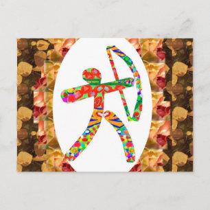 ARCHERY Sports: Jungle Aim Bow Arrow Killer Ambush Postcard
