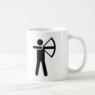 Archery Symbol Coffee Mug