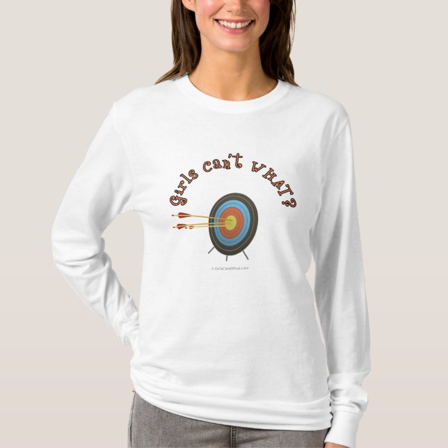 Archery Target Bullseye T-Shirt (Front)