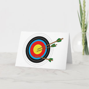 Archery Target Card