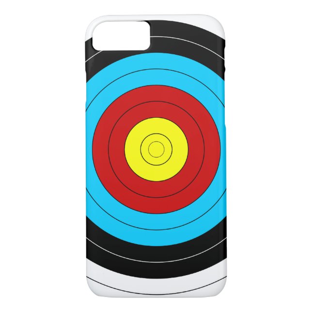 Archery Target Case-Mate iPhone Case (Back)