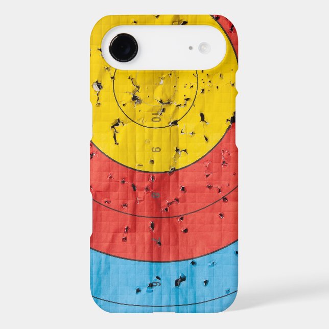 Archery target close up with many arrow holes Case-Mate iPhone case (Back)