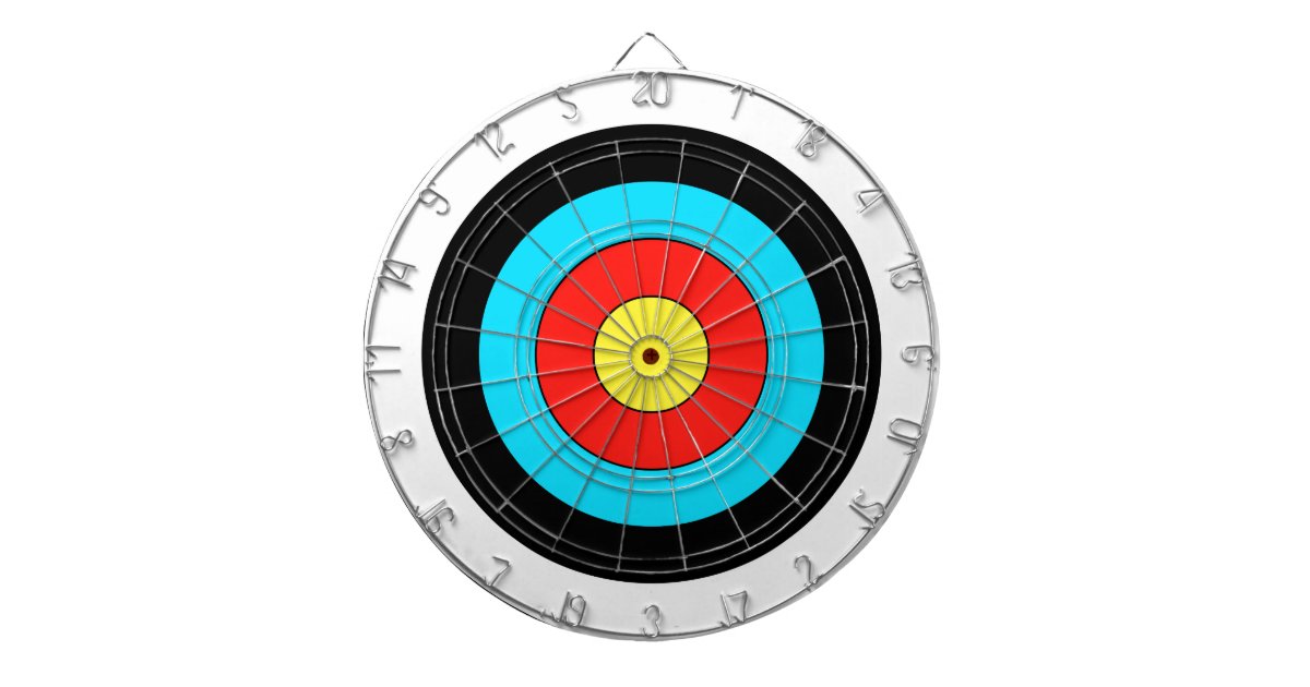 Archery Target dartboard Zazzle