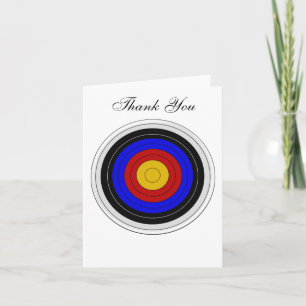 Archery Target Design Thank You