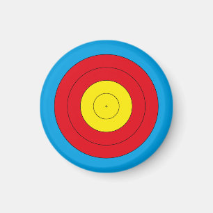 Archery target for recurve bow (FITA 20 cm) Magnet