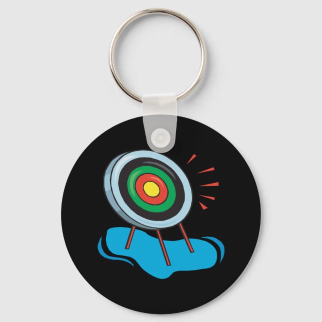 Archery Target Key Ring (Front)