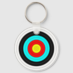 Archery Target Key Ring
