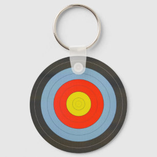 Archery Target Key Ring