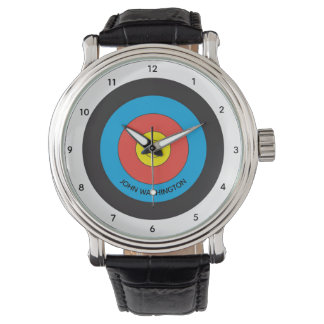 Archery Target Personalised Watch