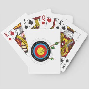 Archery Target Playing Cards