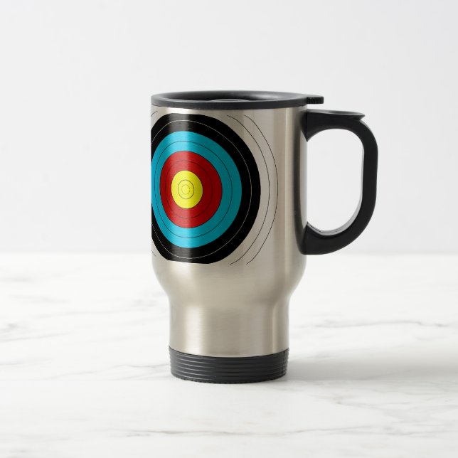 Archery Target Travel Mug (Right)