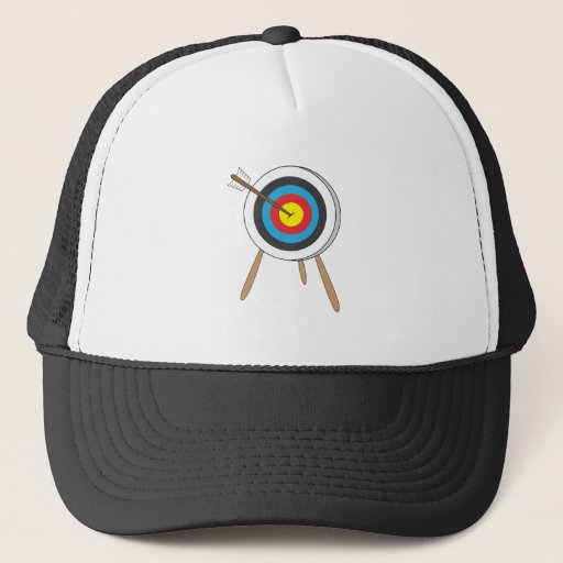 Image of Archery Target Trucker Hat