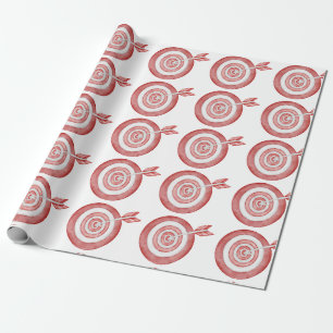 Archery Target Wrapping Paper