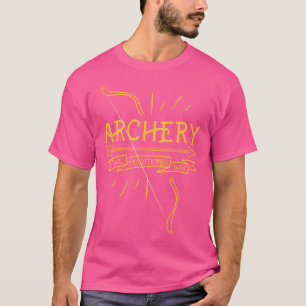 Archery The Traditional Way Bow And Arrows Sports T-Shirt