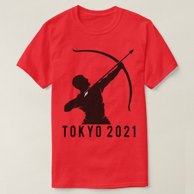 Archery Tokyo 2021 T 1 T-Shirt (Design Front)