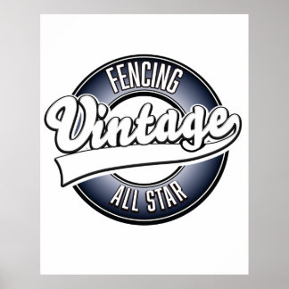 Archery Vintage all star Poster