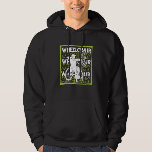 Archery Wheelchair Bowman Arrow Bow Target Archer Hoodie