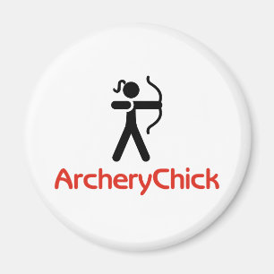 ArcheryChick Logo Magnet