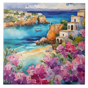 'Arches By The Sea" Tile