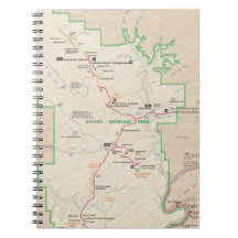 Arches map notebook
