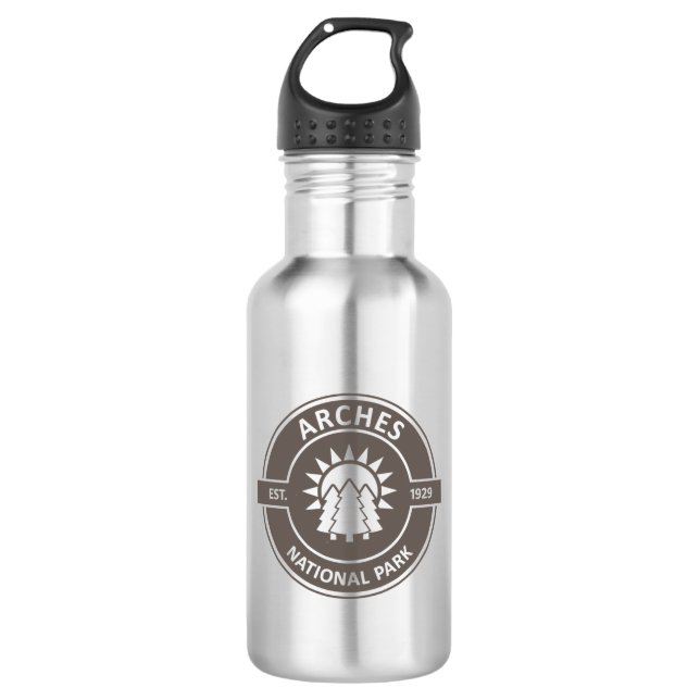 Arches National Park 532 Ml Water Bottle (Front)