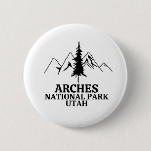 Arches National Park 6 Cm Round Badge