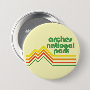 Arches National Park 7.5 Cm Round Badge