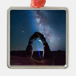 Arches National Park at night MOAB Metal Tree Decoration