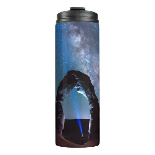 Arches National Park at night MOAB Thermal Tumbler
