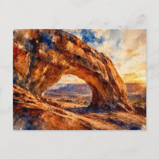 Arches National Park at Sunset, Postcard