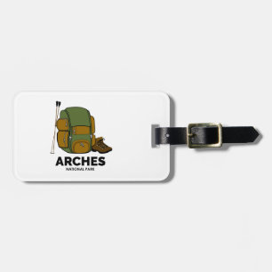 Arches National Park Backpack Luggage Tag