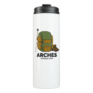 Arches National Park Backpack Thermal Tumbler
