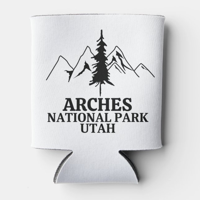 Arches National Park Can Cooler (Front)