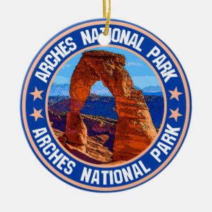 Arches National Park                               Ceramic Tree Decoration