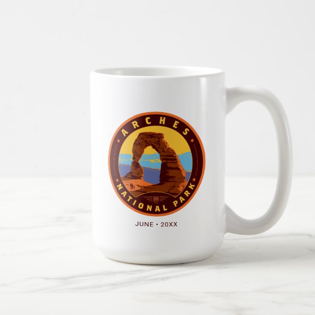 Arches National Park Coffee Mug (Right)