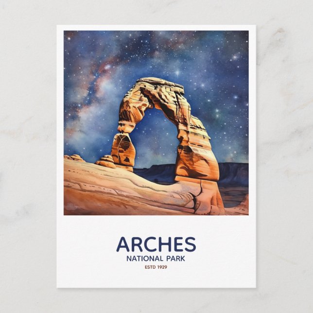 Arches National Park - Delicate Arch Postcard (Front)