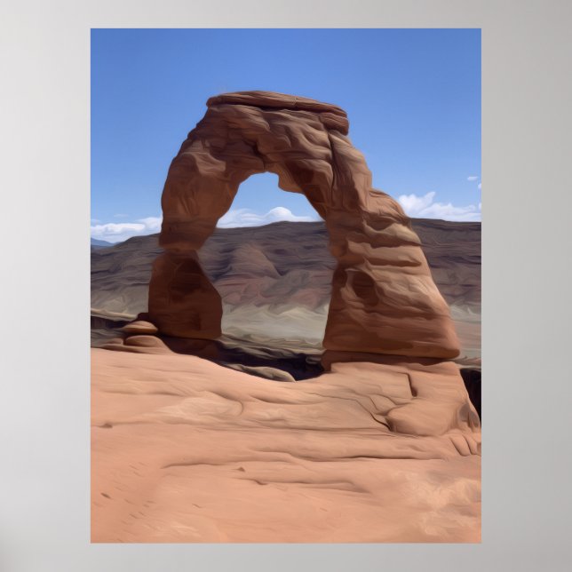 Arches National Park: Delicate Arch Poster (Front)