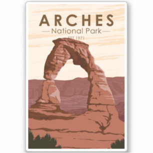 Arches National Park Delicate Arch Vintage